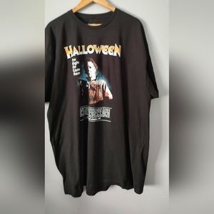 Halloween Big Men Graphic T-Shirts with Short Sleeves 3X Color Black  Cotton New
